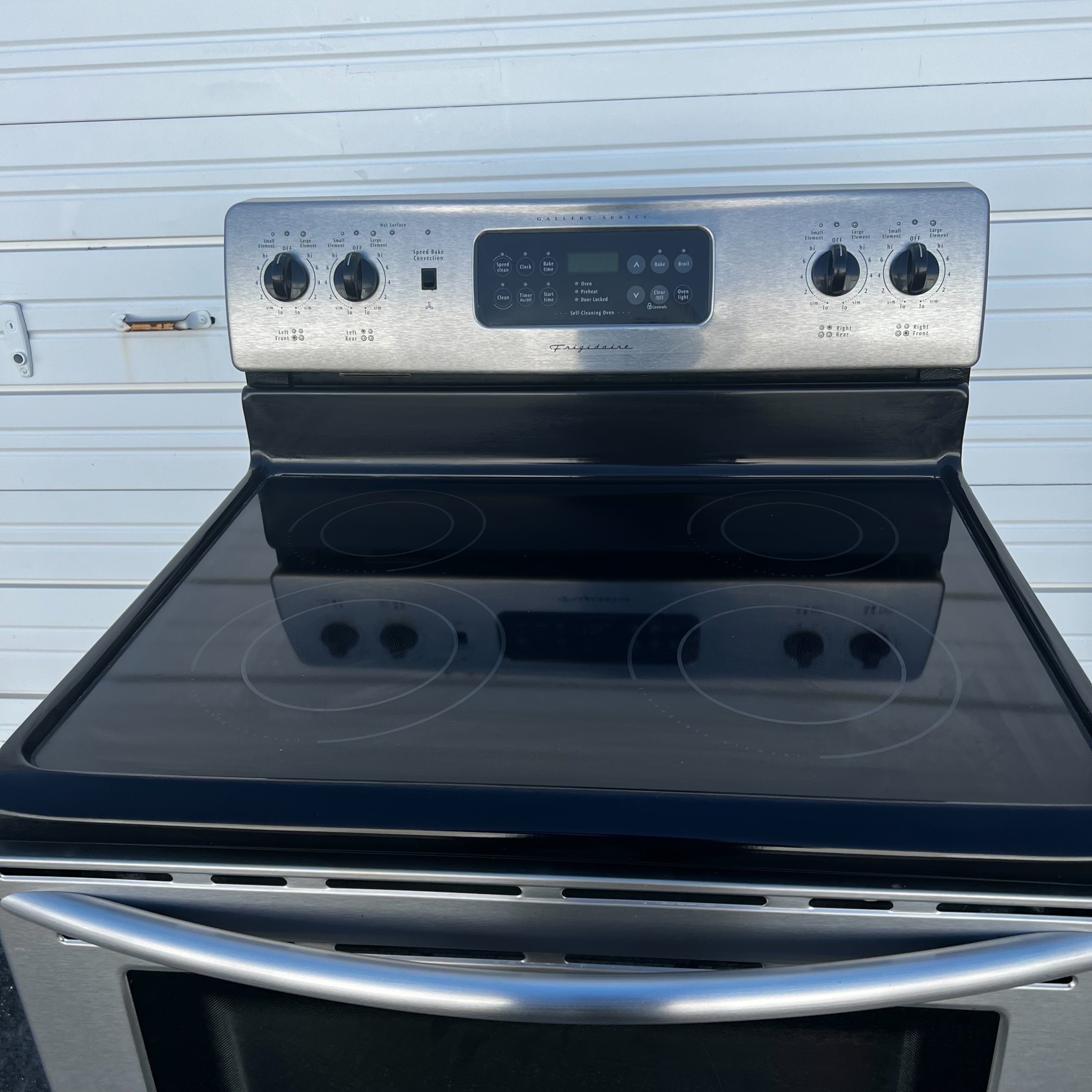 Frigidaire Stainless Steel Electric Stove Frigidaire Stainless Steel Electric Stove